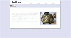 Desktop Screenshot of decoriumusa.com
